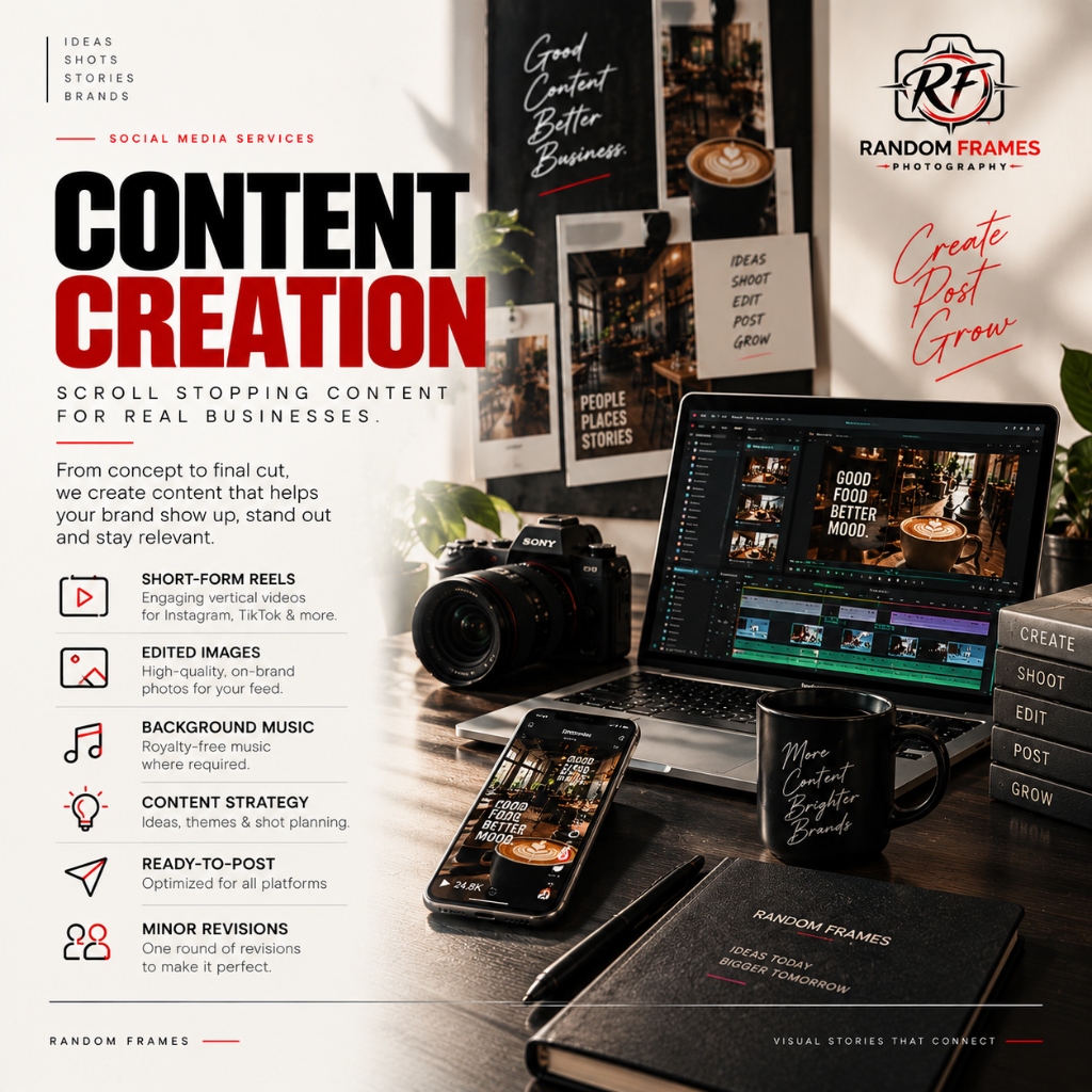 Content Creation Services Poster