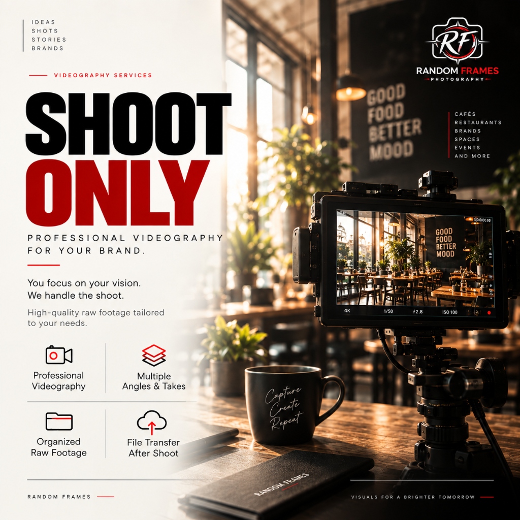 Shoot Only Services Poster